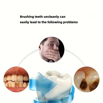 Periuță electrică pentru adulți în formă de U - Curățare 360