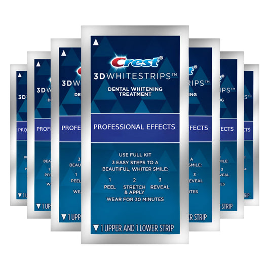 Benzi Crest 3D Whitestrips Professional Effects: Albirea Perfectă a Dintilor